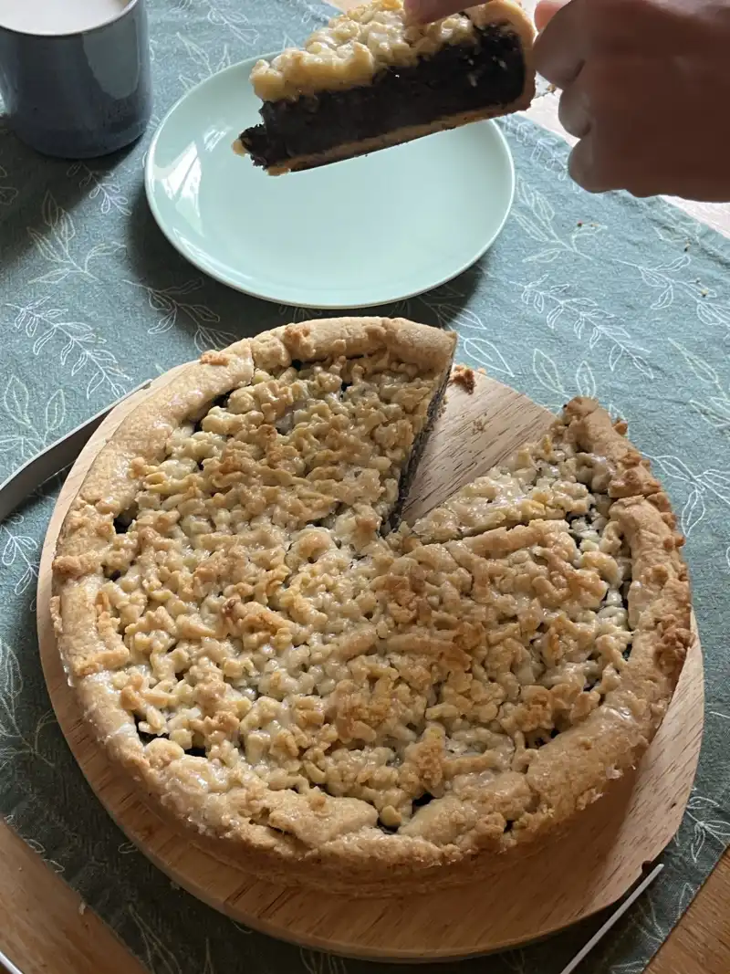 Pastís Vegà de Llavors de Rosella