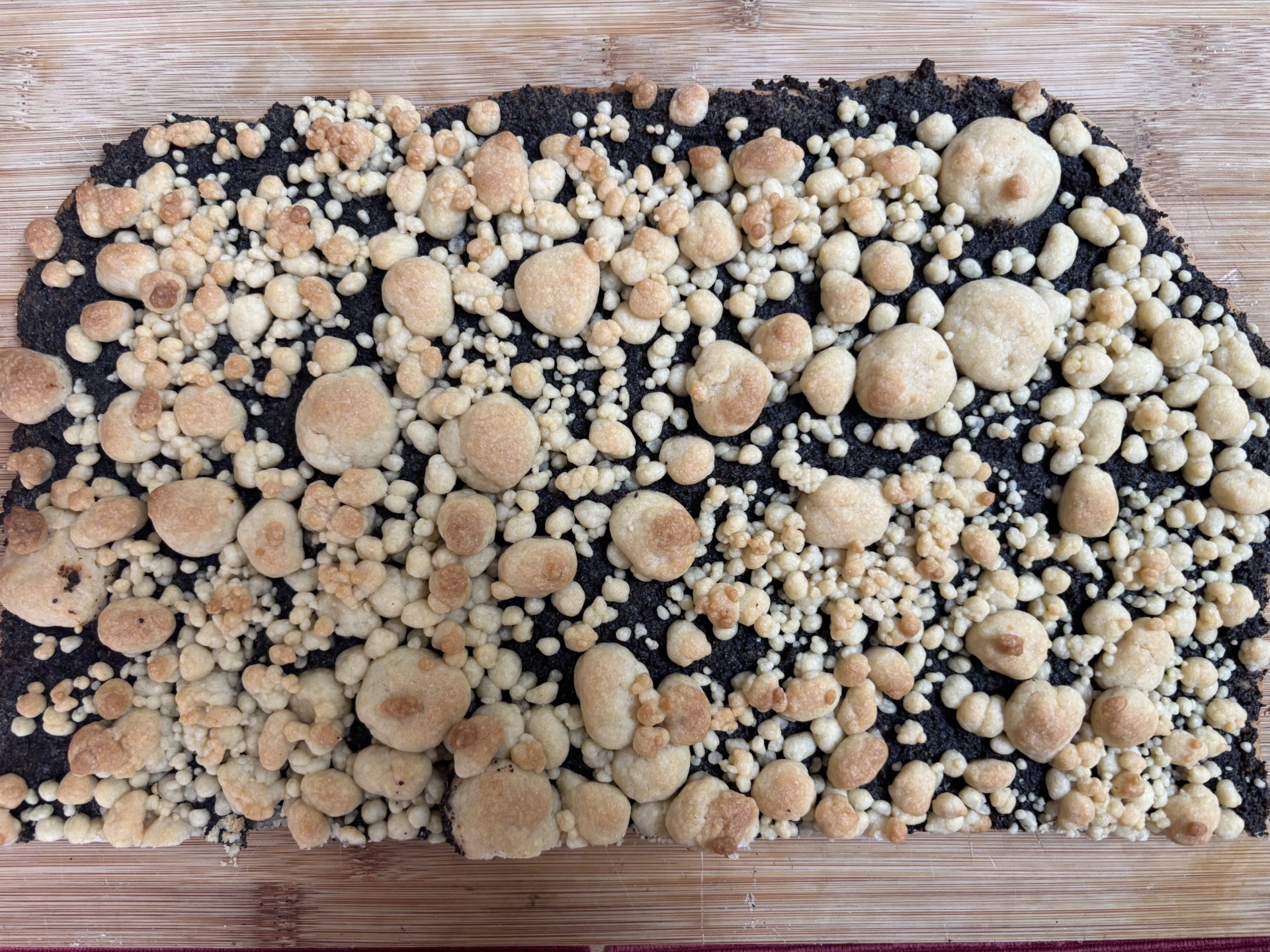 Poppy Seed Crumble Cake